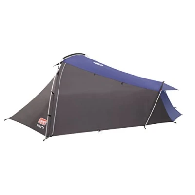 Imagen de Coleman Cobra 2 Tienda de campaña plazas para Trekking o Senderismo, acampadas y Festivales, compacta, Cabe en una Mochila, Impermeable hasta 3000 mm Columna Agua, Verde, Personas
