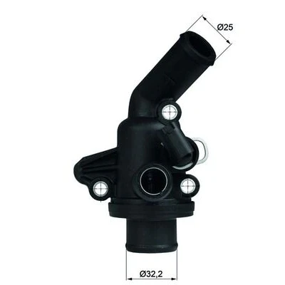 Imagen de MAHLE ORIGINAL TI 11 87 Termostato, refrigerante con junta MERCEDES BENZ: Clase A, Vaneo