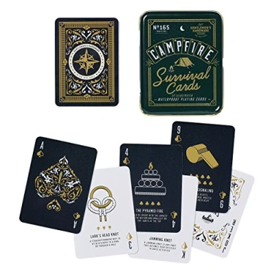 Imagen de Gentlemen&#039;s Hardware Juego de Cartas Supervivencia Campfire