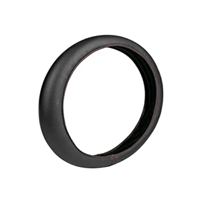 Imagen de Lampa Funda elástica para Volante de camión, Ultra Delgada, Color Negro y Rojo, 42 44 cm