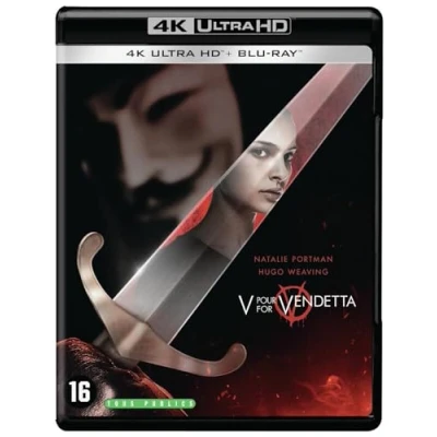 Imagen de V For Vendetta Combo 4K Ultra HD + Blu Ray [Blu ray]