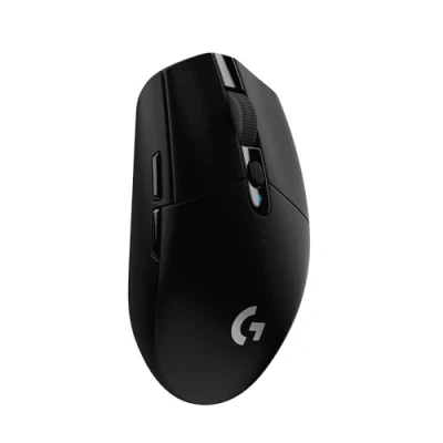 Imagen de Ratón gaming Logitech G G305, Lightspeed, Inalámbrico, 12.000 dpi, Sensor Hero, Velocidad respuesta 1 MS, Botones programables, 250hs batería, Negro