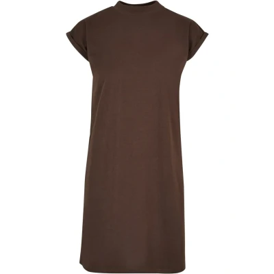 Imagen de Urban Classics Turtle Extended Shoulder Vestido ligero, Mujer, Talla: XL, Brown