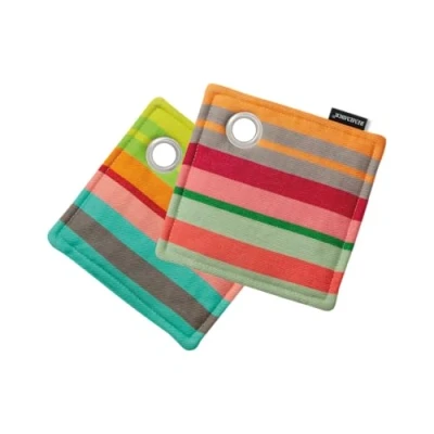 Imagen de REMEMBER Juego de 2 agarraderas, Coloridos y Elegantes Utensilios Cocina para más diversión al cocinar, protección fiable contra el Calor Tus Manos