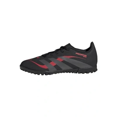 Imagen de adidas Performance Predator CLUB TF Unisex Botas de fútbol multitacos para niños, Talla: 38, Core black/grey four/lucid red Zapatos
