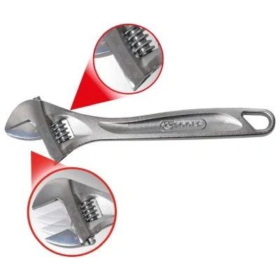 Imagen de KS TOOLS 577.0200 Llave ajustable de boca 200, 20,6 23, 29/32 Acero cromo vanadio