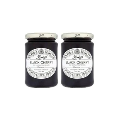 Imagen de Tiptree Jams Black Cherry Preserve 12oz (Pack of 2)