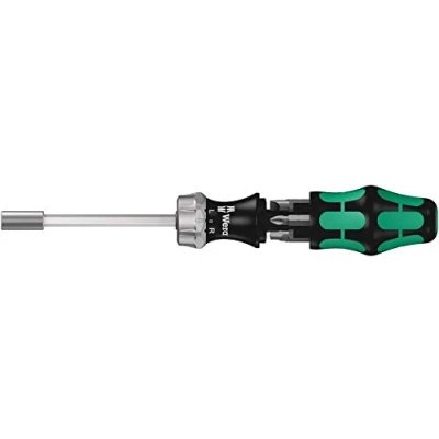 Imagen de WERA 05073661002 Kraftform Kompakt 27 RA 2 Carraca destornillador Porta Puntas