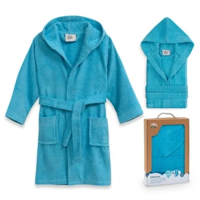 Imagen de Interbaby Albornoz Niños: Niña, Niño, Bebe Recien Nacido Infantil de 12 a 14 Años 100% Algodón, Extra Suave, Fácil Lavar, Alta Capacidad Absorción