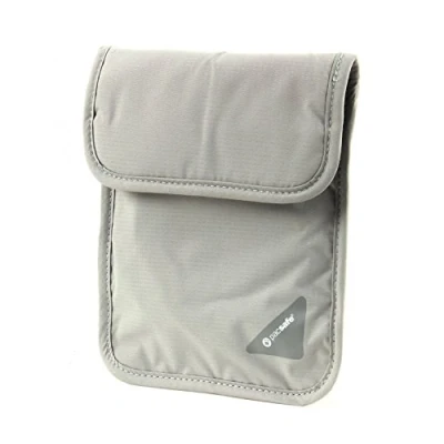 Imagen de Pacsafe Coversafe X75 RFID Blocking Neck Pouch Neutral Grey
