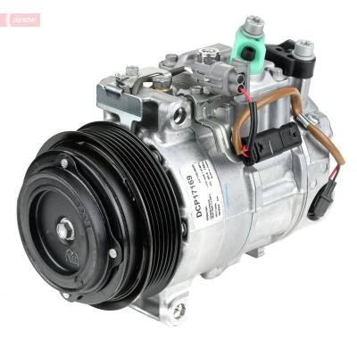 Imagen de DENSO DCP17169 Compresor de Aire Acondicionado 6SBU16C 12 PAG 46 R 134 a con acoplamiento magnético MERCEDES BENZ: Clase E Berlina, GLK