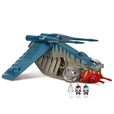 Imagen de Star Wars Micro Galaxy Squadron Republic Gunship (Muunilinst 10) Vehículo de Clase Starfighter 20,3 cm con Tres Accesorios Figuras