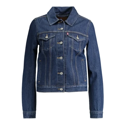 Imagen de Levi&#039;s Original Trucker Chaqueta vaquera, Mujer, Talla: XS, Clean dark authentic