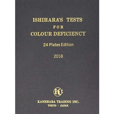 Imagen de GIMA Ishihara Prueba Cromática Libro de 24 hojas