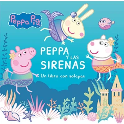 Imagen de Peppa Pig. libro de cartón con solapas y las sirenas: Un