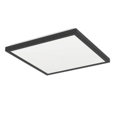 Imagen de EGLO connect lámpara LED de techo Rovito Z, negro, 29 x cm