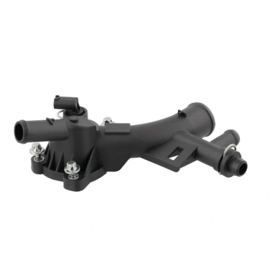Imagen de TOPRAN 638 757 Caja del termostato con junta termostato, tornillos OPEL: Zafira C Tourer, Corsa D Hatchback, Astra J Berlina norauto, oscaro,