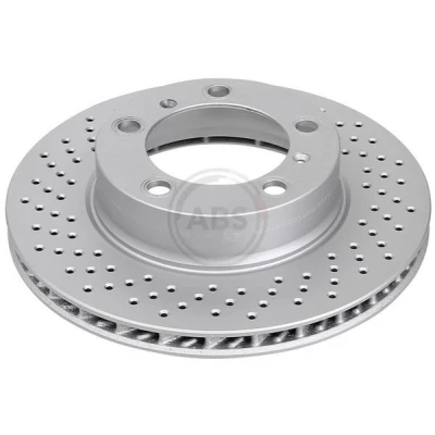 Imagen de A.B.S. COATED 17875 Disco de freno 298 24 5 130 perforado/ventil. int. revestido PORSCHE: Cayman, Boxster
