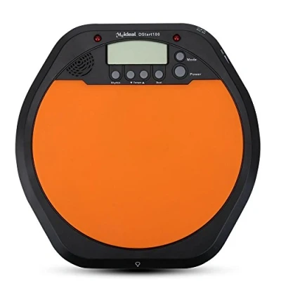Imagen de Jadpes Entrenamiento Drum Pad Metrónomo electrónico Digital Metronome Pad, Electronic Drummer Training Practice Metron