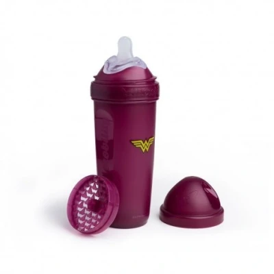 Imagen de Biberón Anticólico Herobility Wonder Woman 340ml