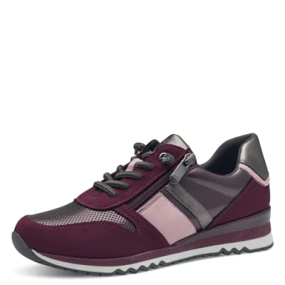 Imagen de MARCO TOZZI Zapatillas para Mujer Laced 2 23707 41, Berry Comb, 39 EU