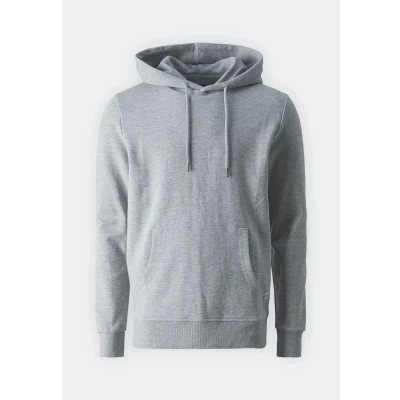 Imagen de Jack &amp; Jones Jjebasic HOOD Jersey con capucha, Hombre, Talla: Large, Light grey melange