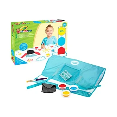 Imagen de Crayola Mini Kids, Tapete para Pintar, Maxi superficie reutilizable pintar con Témperas Lavables, edad 36 Meses +, 81 1486