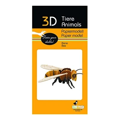 Imagen de Fridolin Modelo de papel 3D abeja