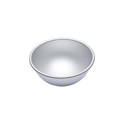 Imagen de Master Class Molde de metal anodizado para tarta, forma hemisférica, color plateado Parent, 15.5cm x 7.5cm