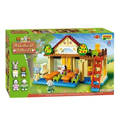 Imagen de Androni Unico Plus 8932 0MAX Maximilian Families Escuela para construir (117 piezas)