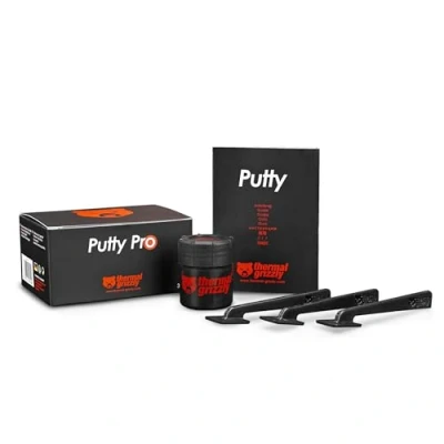 Imagen de Thermal Grizzly TG Putty Pro Masilla térmica eléctrica no conductora de alto rendimiento para aplicaciones GPU y PCB, 30 g
