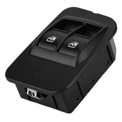 Imagen de LEDFEWAG Interruptor Mando Elevalunas Botonera de Ventana del conductor 6490.G8, 735461275 Compatible para Citroen Nemo per Peugeot Bipper