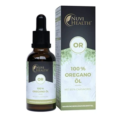 Imagen de aceite de orégano 20 ml = 820 gotas 100% esencial Francia 80% carvacrol Sin aditivos Altamente dosificado Vegano Origanum vulgare hirtum