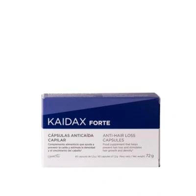 Imagen de Kaidax Forte Cápsulas anticaída 60 Unidades+ Champú 500ml