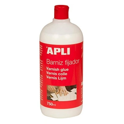 Imagen de APLI 13621 Barniz adhesivo brillante 750 ml