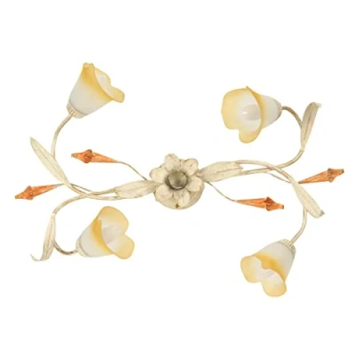 Imagen de onli plafón Lucrezia 4 luces, Marfil