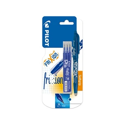 Imagen de Piloto Frixion borrable Rollerball Set 0,7 mm (Single Pen) con 3 recambios Azul