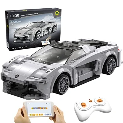 Imagen de Cada Lotus Evija Set de construcción con R/C y Control por App 308 Piezas + 6 años Escala 1:18 (DEQUBE 927DE51071)
