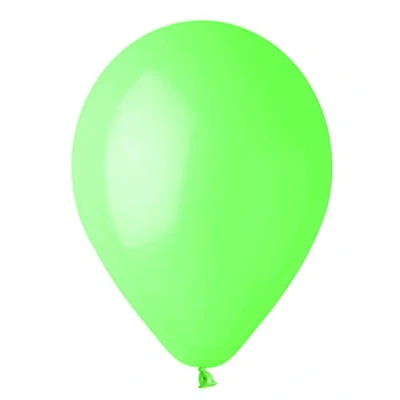 Imagen de Paquete 100 globos en latex natural Premium Quality G120 (Ø 33cm / 13&quot;), verde menta pastel
