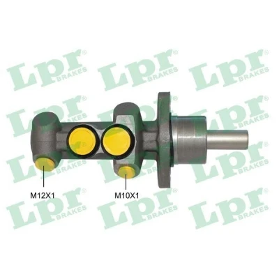 Imagen de LPR 1290 Cilindro Maestro de Freno 20,64 Aluminio 12 X 1 (1), 10 (1) RENAULT: CLIO 1, 2