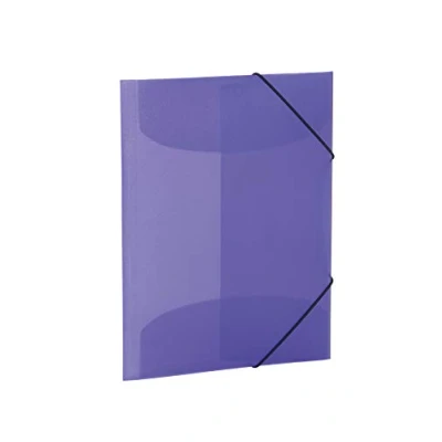 Imagen de HERMA 19581 carpeta de dibujo Translúcido en Morado, A4, plástico resistente, con 3 solapas interiores, 1 palmo
