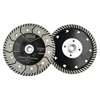 Imagen de DT DIATOOL Disco Tronzador Diamante 2 Piezas 125 mm x M14 Hoja de Sierra Doble Cara para Cortar Moler Hormigón Mármol Granito Piedra