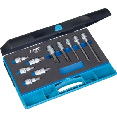 Imagen de HAZET 990 10 Piezas insertables de llave cubo M10 XZN moleteado