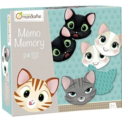 Imagen de Avenue Mandarine módulo de juego educativo gatos y expresiones, multicolor