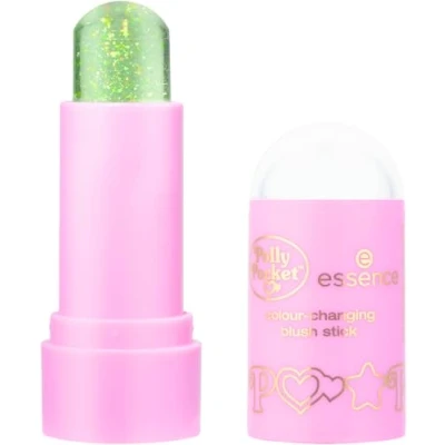 Imagen de Essence Cosmetics Colorete en barra que cambia de color Polly Pocket, adaptación al color, Efecto tinte, natural, 5.2 g