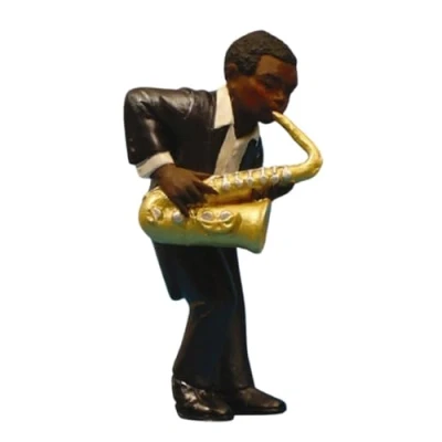 Imagen de Figura de jazz: Saxofón bajo All That Jazz 12 cm