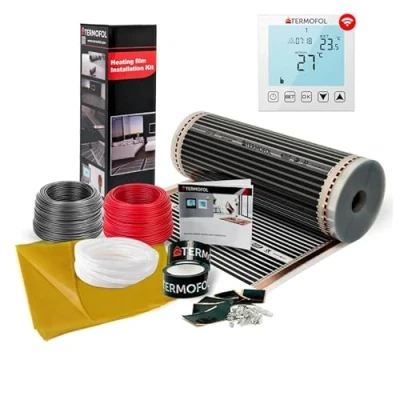 Imagen de Kit complet de chauffage au sol infrarouge avec film chauffant 140W/m²