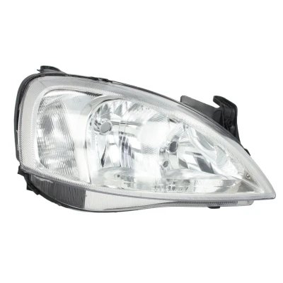 Imagen de ABAKUS 442 1138R LD EM Faros derecha H7/H7 Halógena con luz intermitente servomotor para reg. alcance luces PX26d OPEL: Corsa C Hatchback
