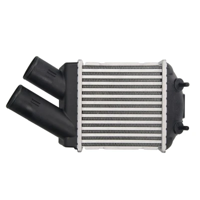 Imagen de THERMOTEC DAR001TT Intercooler Aluminio, Plástico 183 X 204 85 mm RENAULT: MEGANE 1 Classic, Scénic 1, DACIA: Sandero I