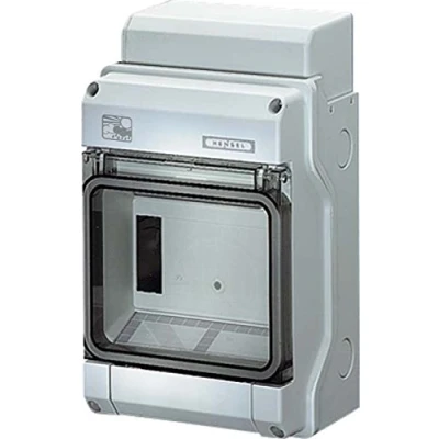 Imagen de Hensel KV PC 9106 4012591118237 Caja de distribución automática (6 x 18 mm, IP65)